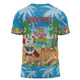 Australia Christmas Custom T-shirt - Have A Very Beachy Chrissie Xmas T-shirt