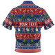 Australia Christmas Custom Hawaiian Shirt - Tropical Ugly Xmas Santa Dapping And Dancing Hawaiian Shirt