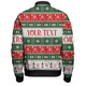 Australia Christmas Custom Bomber Jacket - Ugly Christmas Beer Bomber Jacket