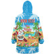 Australia Christmas Custom Snug Hoodie - Have A Very Beachy Chrissie Xmas Snug Hoodie