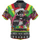 Penrith Panthers Christmas Custom Hawaiian Shirt - Penrith Panthers Santa Aussie Big Things Christmas Hawaiian Shirt