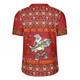 Australia Christmas Fishing Custom Rugby Jersey - All I Want For Christmas Is A Big Bass Rugby Jersey