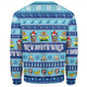 New South Wales Big Things Christmas Custom Sweatshirt - The Big Banana And Blue Heeler Sweatshirt