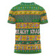 Australia Chrissie For Kids Christmas Custom T-shirt - Wish You A Beachy Xmas T-shirt