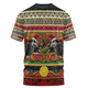 Australia Christmas Aboriginal Custom T-shirt - Aboriginal Dreamtime Wangkarnal Crows T-shirt