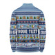 New South Wales Christmas Custom Long Sleeve Polo Shirt - Happy Chrissie Ugly Style Long Sleeve Polo Shirt