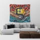 Australia Rainbow Serpent Aboriginal Tapestry - Dreamtime Rainbow Serpent Tapestry