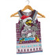 Manly Warringah Sea Eagles Christmas Custom Men Singlet - Manly Santa Aussie Big Things Men Singlet