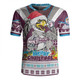 Manly Warringah Sea Eagles Christmas Custom Rugby Jersey - Manly Santa Aussie Big Things Rugby Jersey