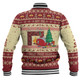 Australia Christmas Custom Baseball Jacket - Smells Like Christmas Baseball Jacket