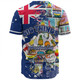 Australia Baseball Shirt - Australia Big Things Ver 2 Baseball Shirt