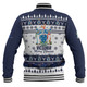 Victoria Christmas Baseball Jacket - Merry Chrissie Baseball Jacket