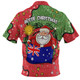 Australia Christmas Custom Polo Shirt - I'm the Perfect Present Red Polo Shirt