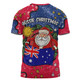 Australia Christmas Custom T-shirt - I'm the Perfect Present Blue T-shirt