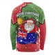 Australia Christmas Custom Long Sleeve T-shirt - I'm the Perfect Present Red Long Sleeve T-shirt