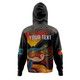 Australia Aboriginal Custom Hoodie - Rainbow Serpent In Aboriginal Dreaming Art Inspired Hoodie