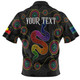 Australia Aboriginal Custom Hawaiian Shirt - Indigenous Dreaming Rainbow Serpent Inspired Hawaiian Shirt