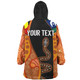 Australia Aboriginal Custom Snug Hoodie - Indigenous Rainbow Serpent Inspired Snug Hoodie