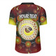 Australia Aboriginal Custom Rugby Jersey - The Rainbow Serpent Dreaming Spirit Art Rugby Jersey