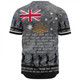 Australia Anzac Day Baseball Shirt - Australia and New Zealand Warriors All gave some Some Gave All Black Baseball Shirt