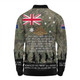 Australia Anzac Day Long Sleeve Polo Shirt - Australia and New Zealand Warriors All gave some Some Gave All Long Sleeve Polo Shirt