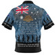 Australia Anzac Day Polo Shirt - Australia and New Zealand Warriors All gave some Some Gave All Blue Polo Shirt