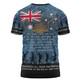 Australia Anzac Day T-shirt - Australia and New Zealand Warriors All gave some Some Gave All Blue T-shirt