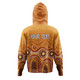 Australia Aboriginal Custom Hoodie - Brown Aboriginal Dot Hoodie