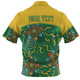 Australia Aboriginal Custom Hawaiian Shirt - Green Painting With Aboriginal Inspired Dot Hawaiian Shirt
