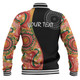 Australia Aboriginal Custom Baseball Jacket - Aboriginal Art Style Abstract Baseball Jacket