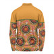 Australia Aboriginal Custom Long Sleeve Polo Shirt - Abstract Seamless Pattern With Aboriginal Inspired Long Sleeve Polo Shirt