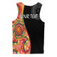 Australia Aboriginal Custom Men Singlet - Aboriginal Art Style Abstract Men Singlet