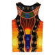 Australia Aboriginal Custom Men Singlet - Indigenous Dot With Boomerang Inspired Men Singlet