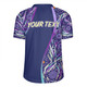 Australia Aboriginal Custom Rugby Jersey - Purple Dot Dreamtime Rugby Jersey