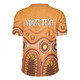 Australia Aboriginal Custom Rugby Jersey - Brown Aboriginal Dot Rugby Jersey