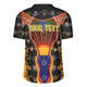 Australia Aboriginal Custom Rugby Jersey - Indigenous Dot With Boomerang Inspired Rugby Jersey