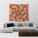 Australia Aboriginal Tapestry - Aboriginal Art Style Abstract Tapestry