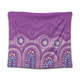 Australia Aboriginal Tapestry - Purple Aboriginal Dot Tapestry