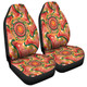 Australia Aboriginal Car Seat Cover - Aboriginal Art Style Abstract Car Seat Cover