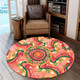 Australia Aboriginal Round Rug - Aboriginal Art Style Abstract Round Rug