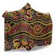 Australia Aboriginal Hooded Blanket - Dot In Aboriginal Style Hooded Blanket