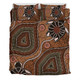 Australia Aboriginal Bedding Set - Aboriginal Turtle Art Background Bedding Set