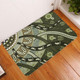 Australia Aboriginal Doormat - Green Turtle Aboriginal Painting Doormat