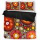 Australia Aboriginal Bedding Set - Colorful Dot Art Inspired By Aboriginal Culture Bedding Set