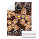 Australia Aboriginal Blanket - Flowers Inspired By The Aboriginal Art Blanket