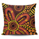 Australia Aboriginal Pillow Cases - Dot Art That Reflects Aboriginal Traditions Inspired Pillow Cases