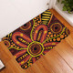 Australia Aboriginal Doormat - Dot Art That Reflects Aboriginal Traditions Inspired Doormat