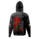 Australia Anzac Day Custom Hoodie - Australian And New Zealand Warriorsers In Flanders Fields Poppy Flowers V2 Hoodie