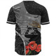 Australia Anzac Day Custom Baseball Shirt - Australia And New Zealand Warriors Honour The Fallen Lest We Forget Baseball Shirt