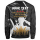 Australia Anzac Day Custom Sweatshirt - Lest We Forget With Black Camouflage Pattern Sweatshirt